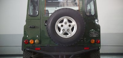 Land Rover Defender 1997 rear view