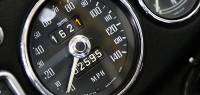 MG C 1969 speedometer