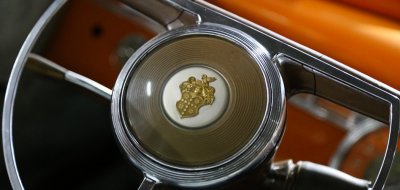 Packard Clipper 1946 steering wheel