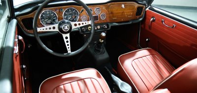 Triumph TR4A interior