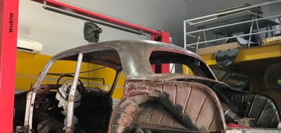 Restoration of Mercedes Benz 220 - 1958
