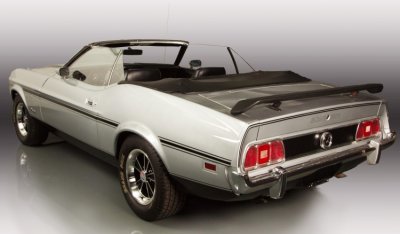 Ford Mustang "Boss" 1973 rear left view