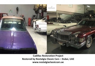 Cadillac Restoration - Nostalgia Classic Cars - Before & After