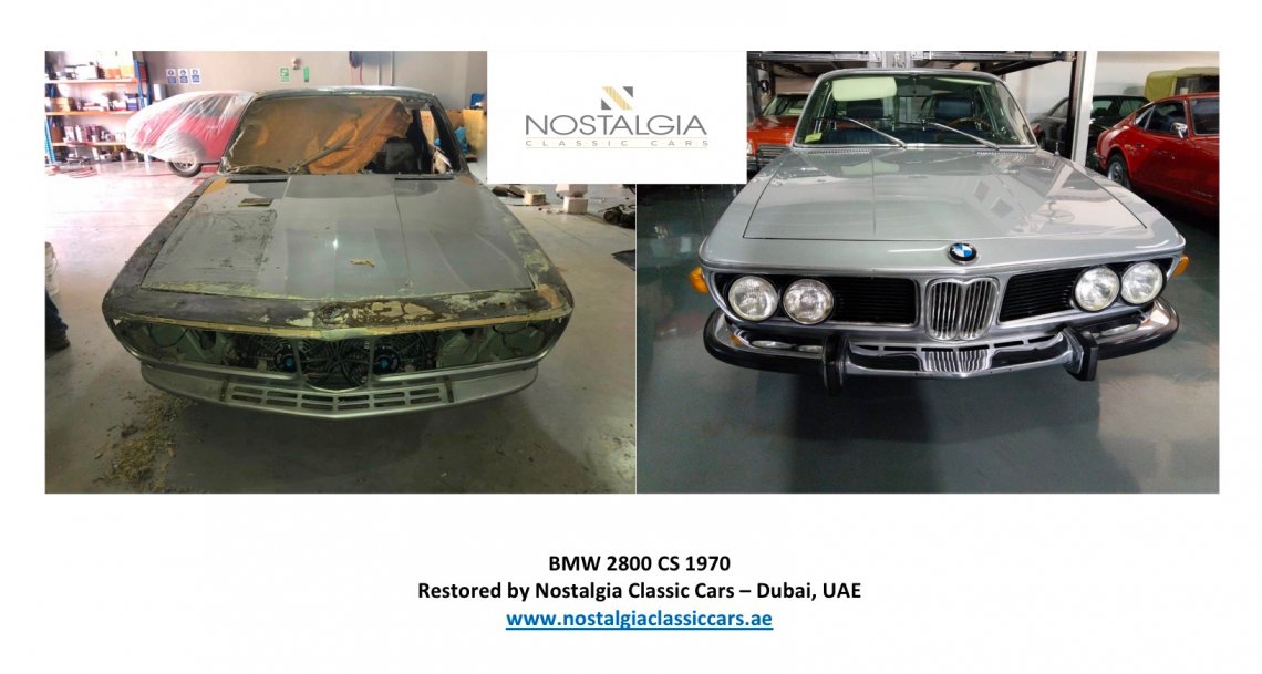 BMW 2800 CS 1970 - Restoration Project