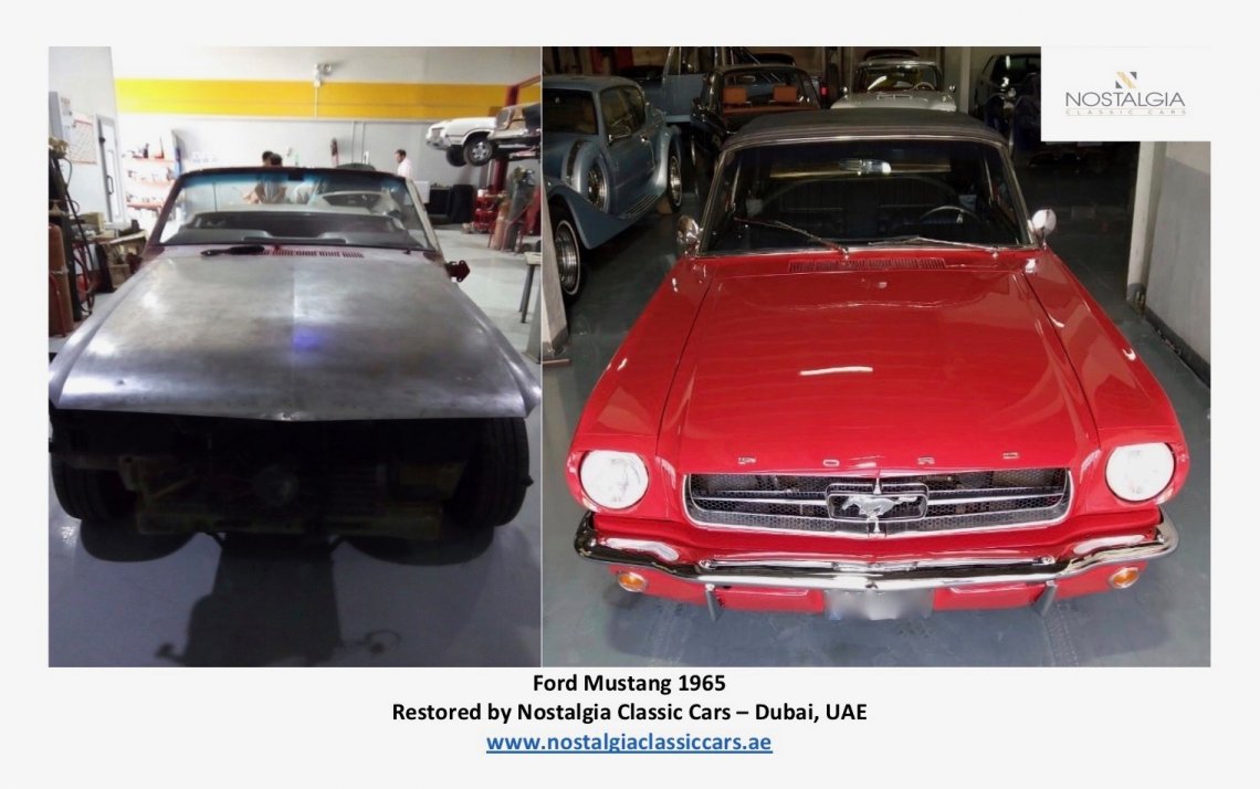 Ford Mustang 1965 - Before & After Restoration